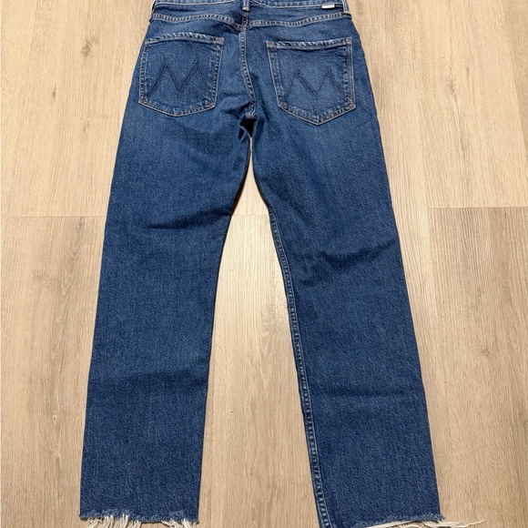 MOTHER Denim The Mid Rise Rider Ankle Fray - Picture 5 of 5